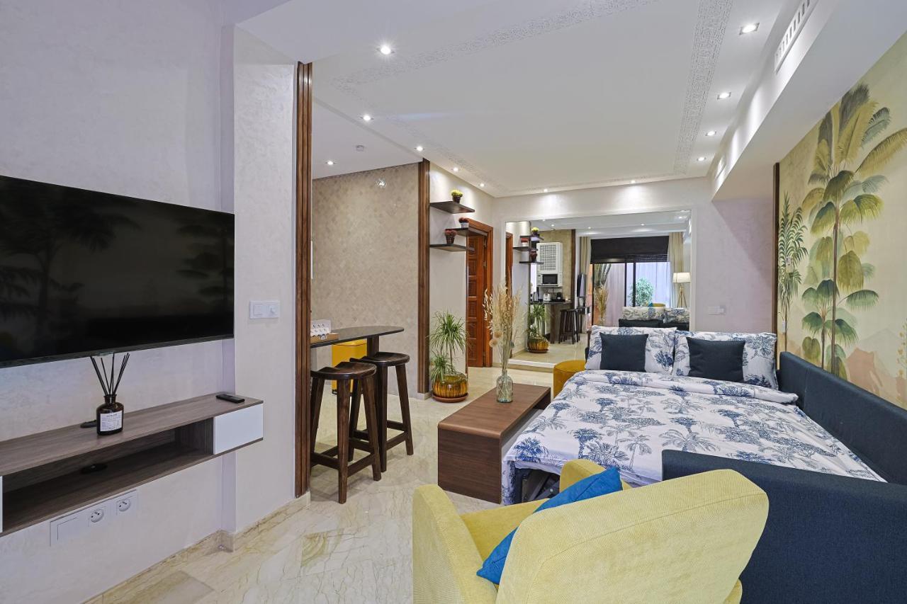 Oasis - Appartement Authentique A Gueliz มาร์ราเกช ภายนอก รูปภาพ