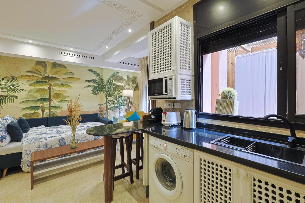 Oasis - Appartement Authentique A Gueliz มาร์ราเกช ภายนอก รูปภาพ