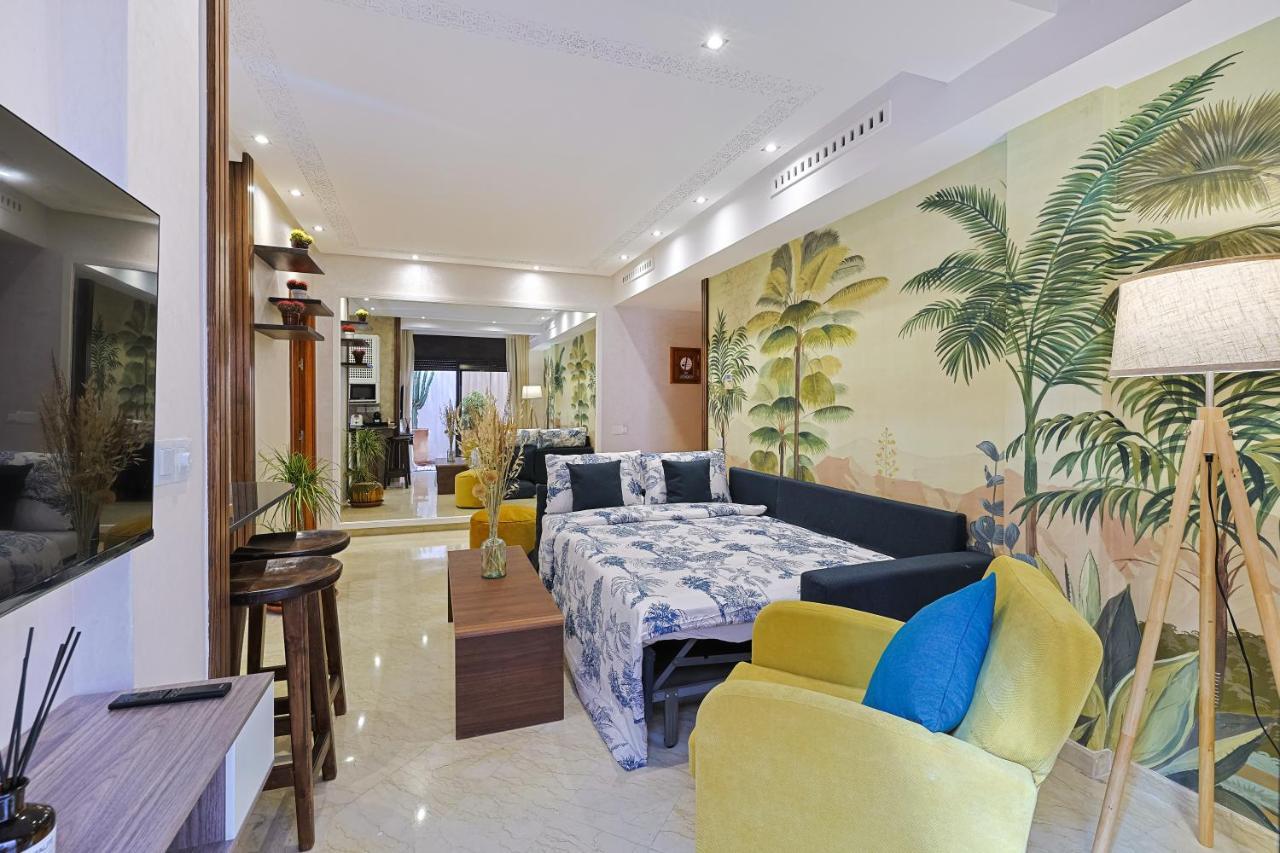 Oasis - Appartement Authentique A Gueliz มาร์ราเกช ภายนอก รูปภาพ